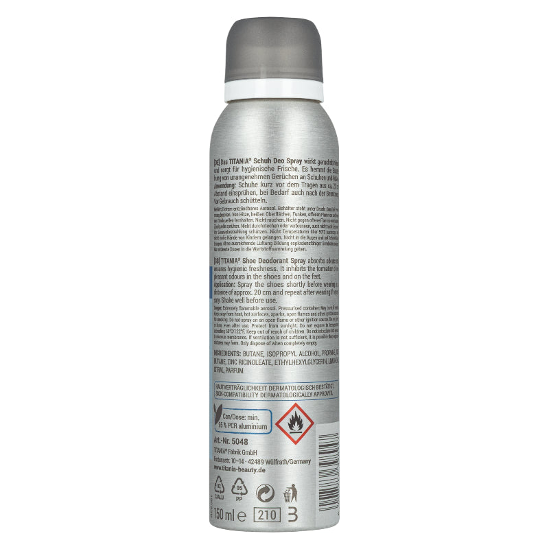 Spray déodorant pour chaussures