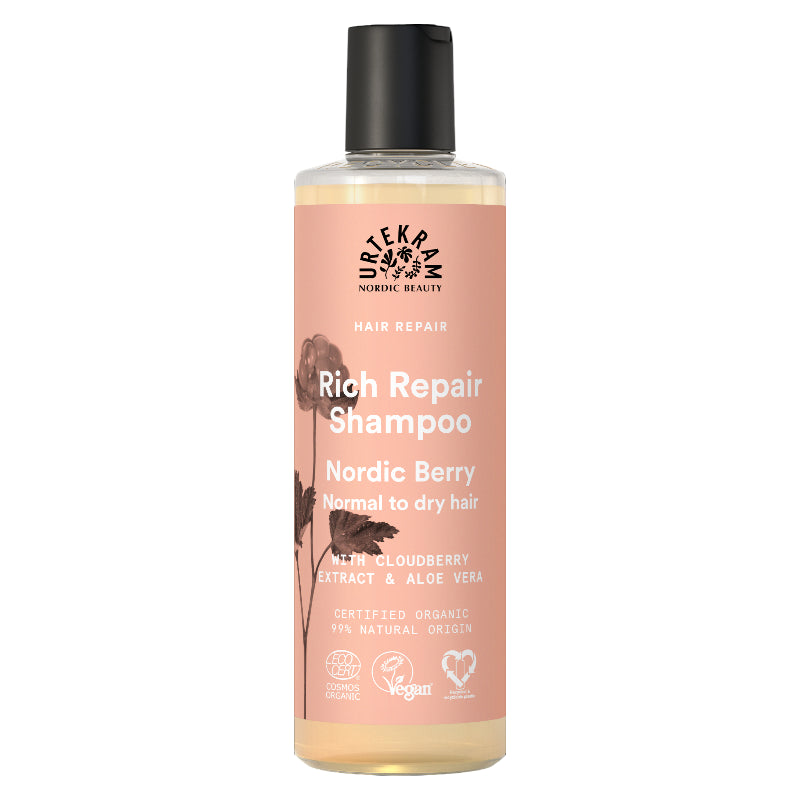 Shampooing rich repair BIO baies nordiques - 250ml - Urtekram