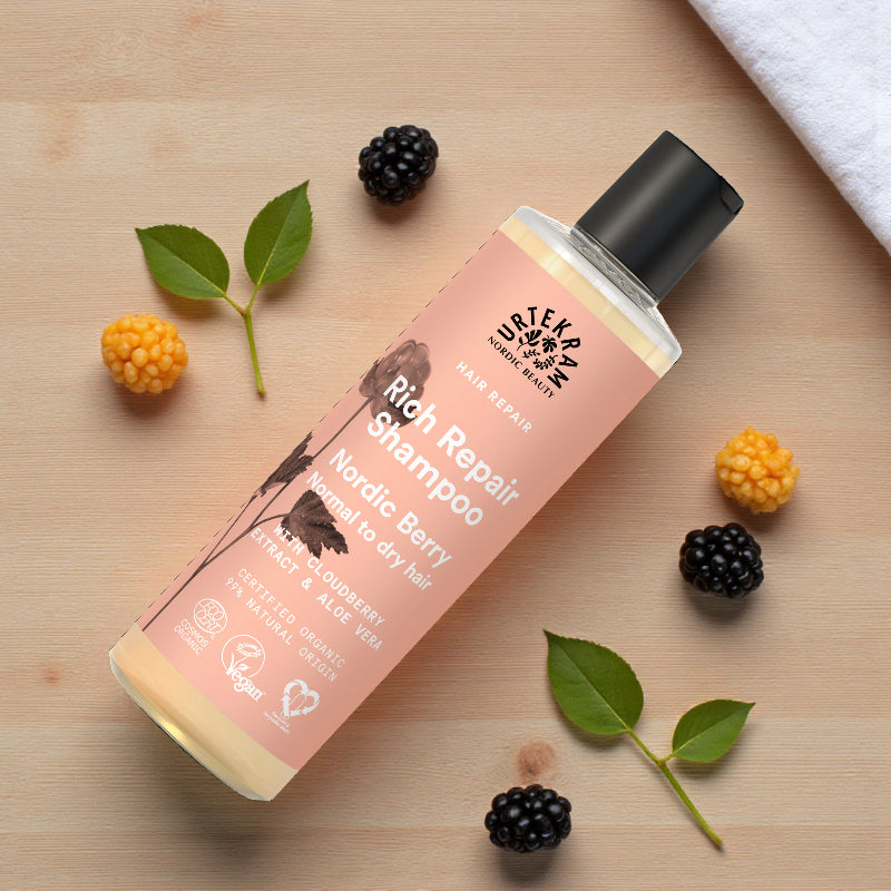 Shampooing rich repair BIO baies nordiques - 250ml - Urtekram