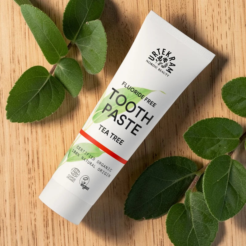Zahnpasta Teebaum ohne Fluorid BIO