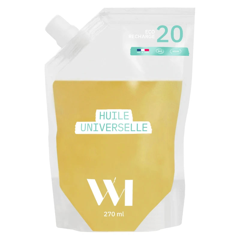 Recharge huile universelle démaquillante carthame BIO