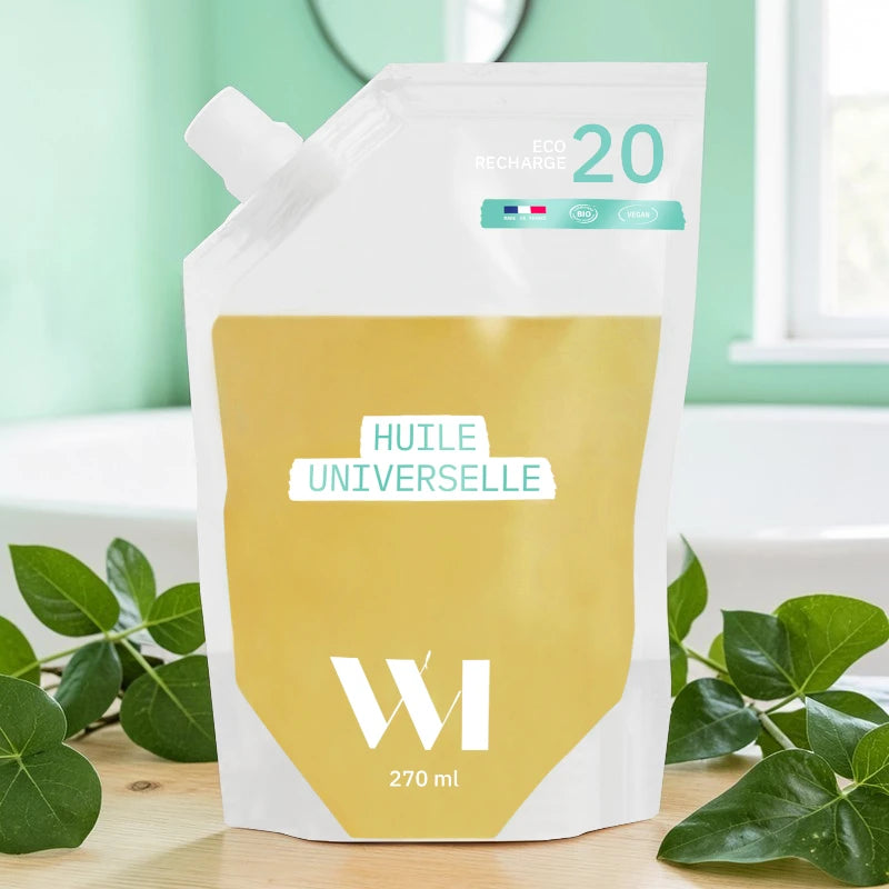 Recharge huile universelle démaquillante carthame BIO