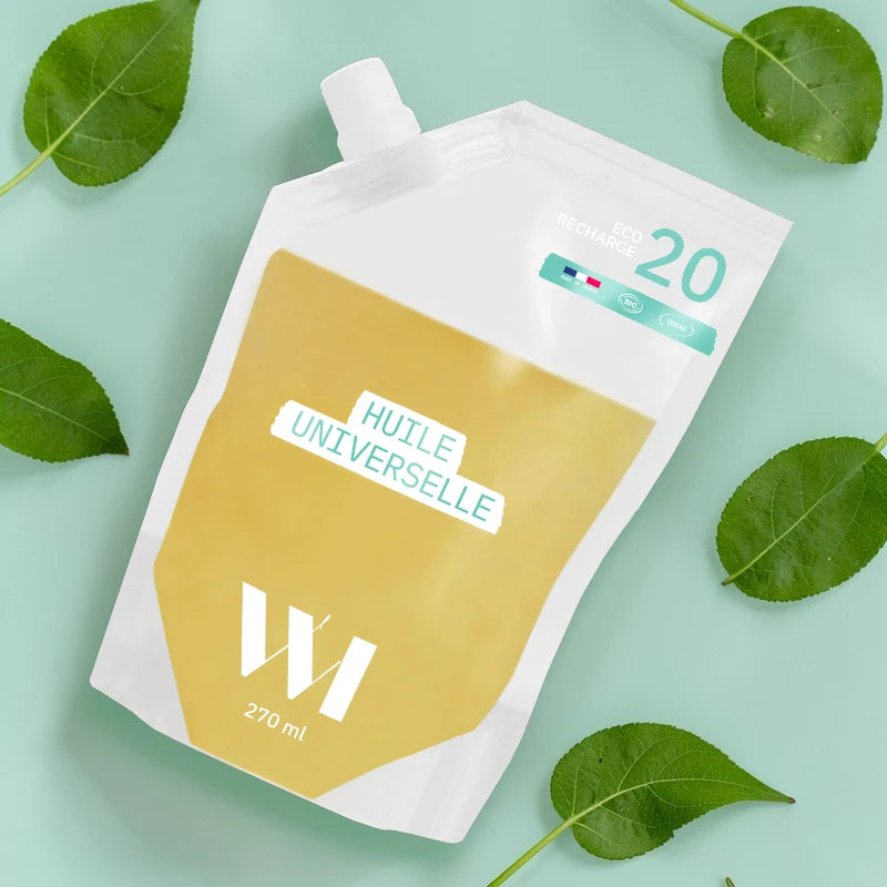 Recharge huile universelle démaquillante carthame BIO