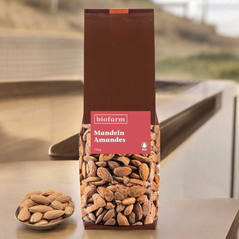 Bio-Mandeln – 750 g – Biofarm