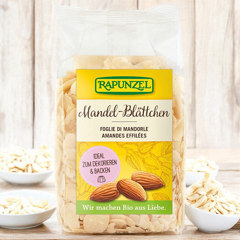 Amandes effilees bio 100 g rapunzel 3