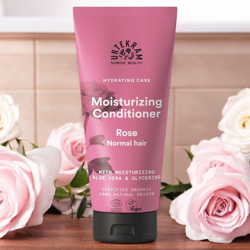 Après-shampooing bien-être intense BIO rose - 180ml - Urtekram