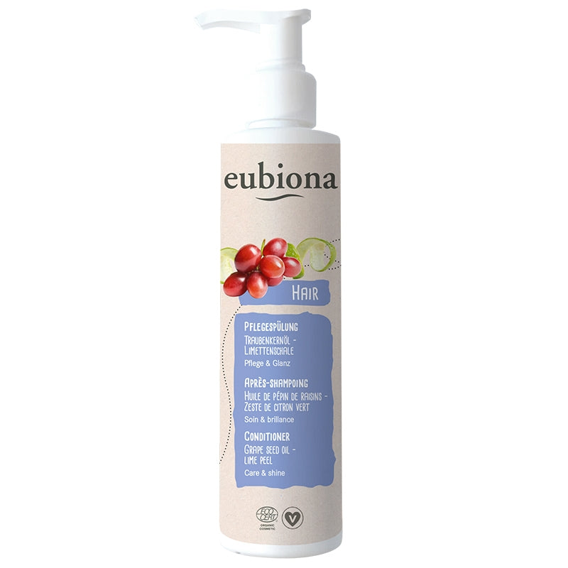 Bio-Spülung mit Traubenkernen und Limette – 200 ml – Eubiona