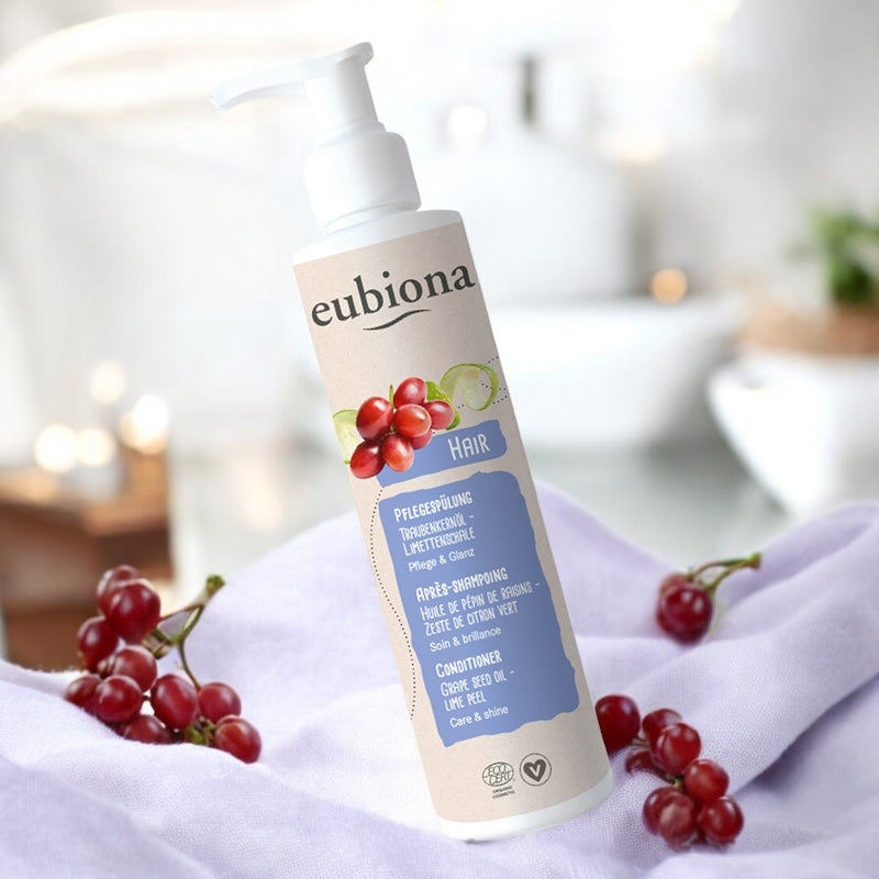 Bio-Spülung mit Traubenkernen und Limette – 200 ml – Eubiona