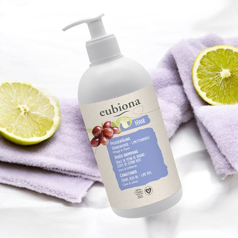 Bio-Traubenkern- und Limetten-Conditioner – 500 ml – Eubiona