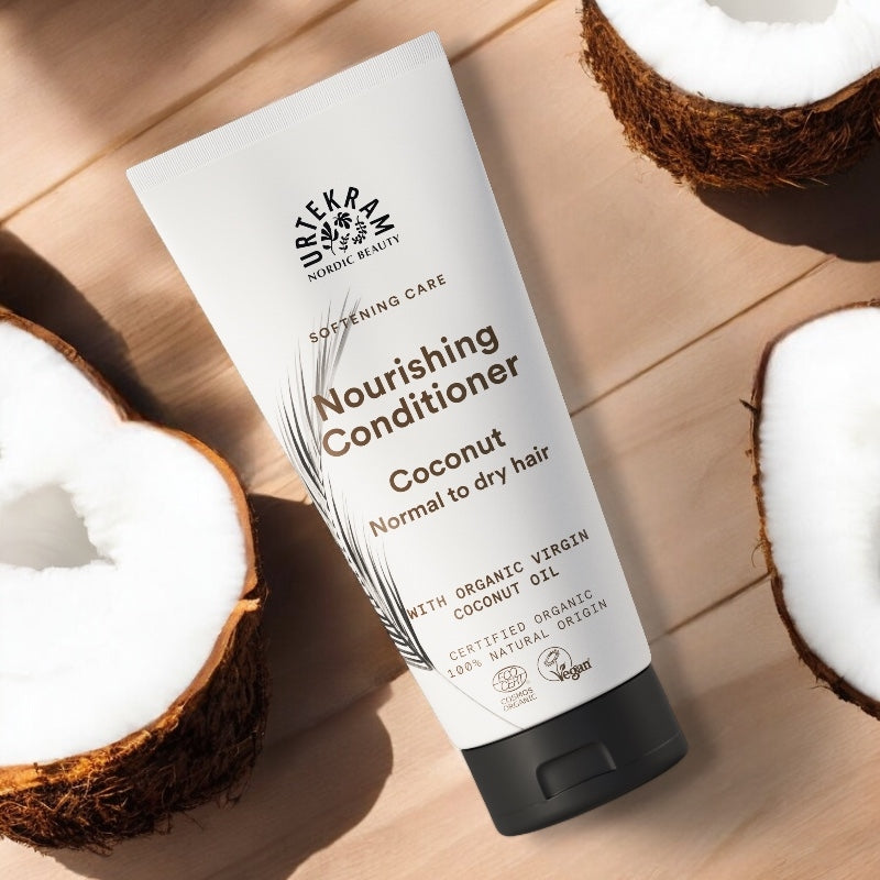 Après-shampooing cheveux normaux BIO noix de coco - 180ml - Urtekram