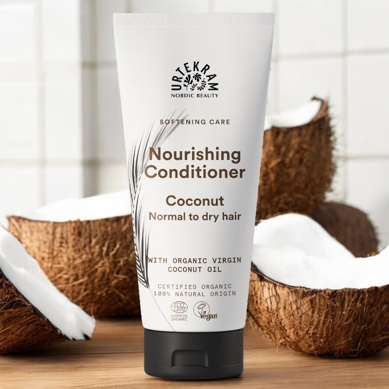 Après-shampooing cheveux normaux BIO noix de coco - 180ml - Urtekram