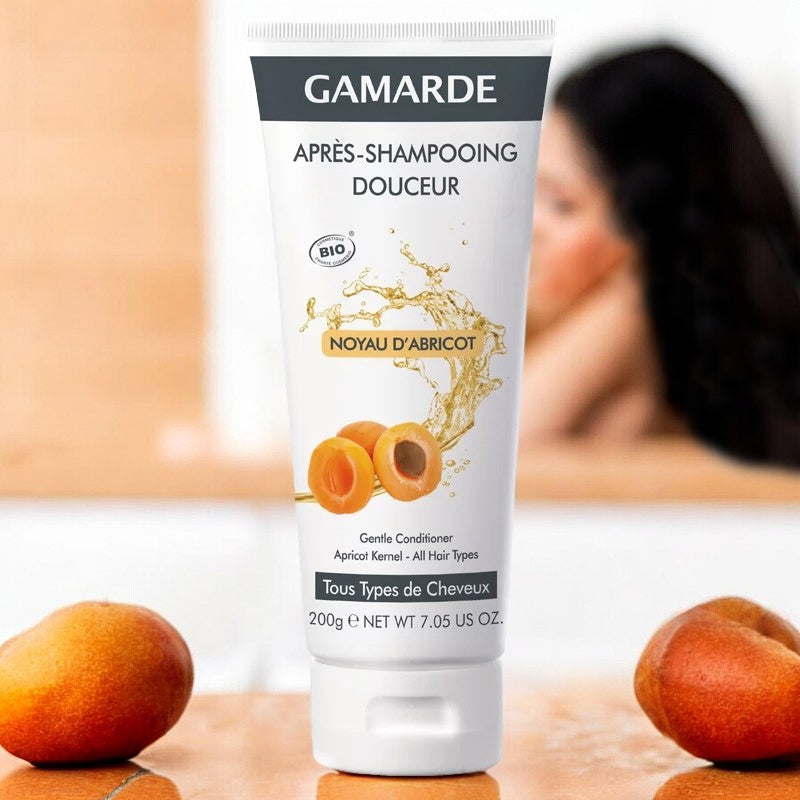 Après-shampooing douceur BIO abricot & eau thermale - 200g - Gamarde