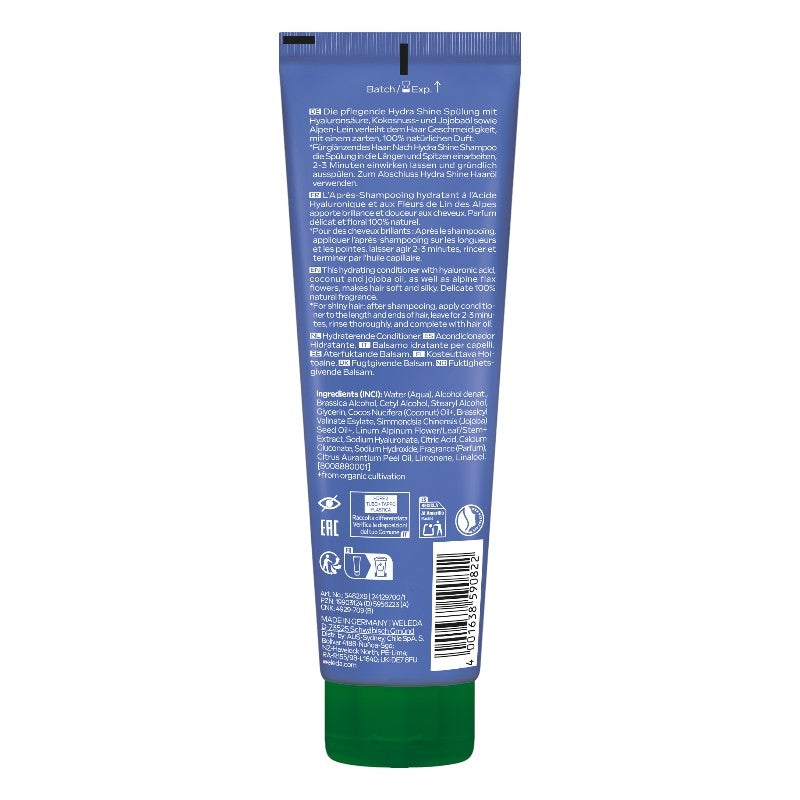 Bio-Feuchtigkeitsspülung mit Alpenleinblüten – 150 ml – Weleda