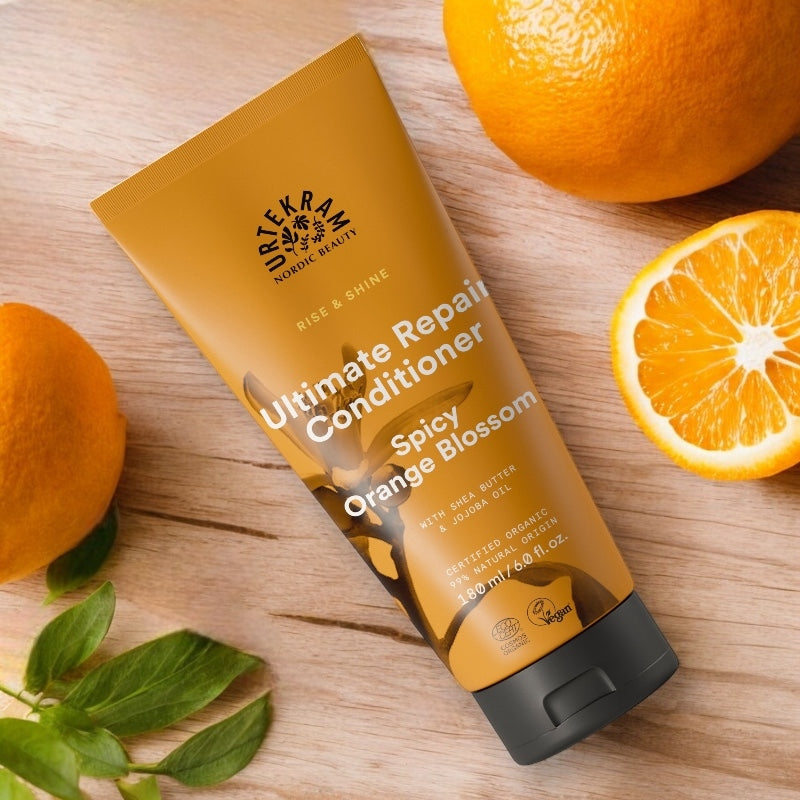 Apres shampooing reparateur bio orange 180 ml urtekram 3