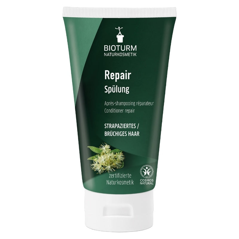 Natürliche reparierende Spülung mit Linde &amp; Hafer - 150 ml - Bioturm