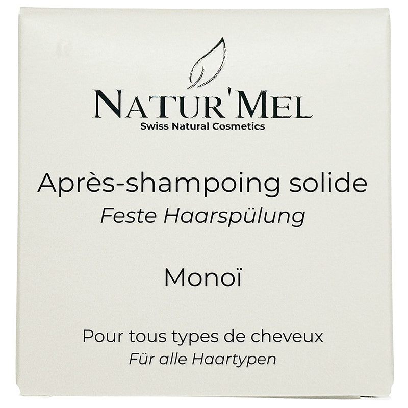 Après-shampooing solide monoï - 65g - Natur'Mel