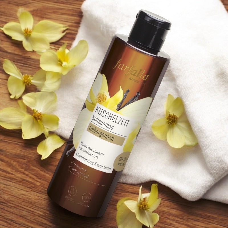 Natürliches, wohltuendes Vanille-Schaumbad – 200 ml – Farfalla