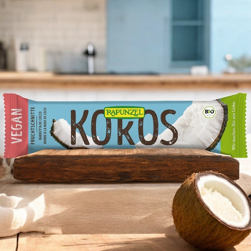 Bio-Kokosnuss-Energieriegel – 40 g – Rapunzel