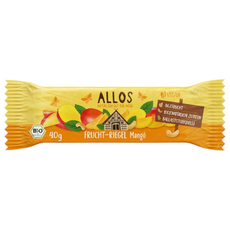 Bio-Mango-Fruchtriegel – 40 g – Allos