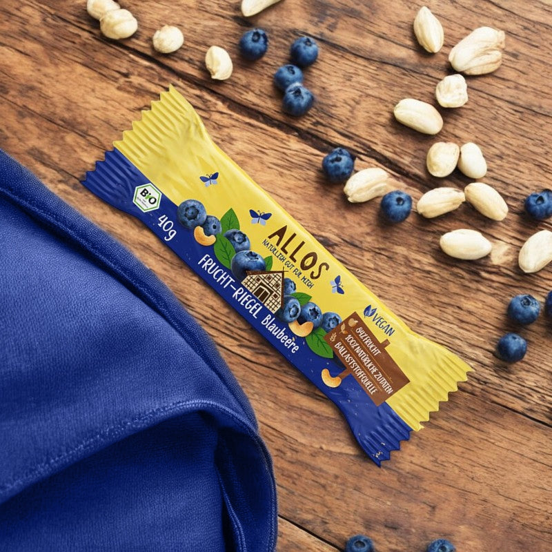 Barre fruitee a la myrtille bio 40 g allos 3