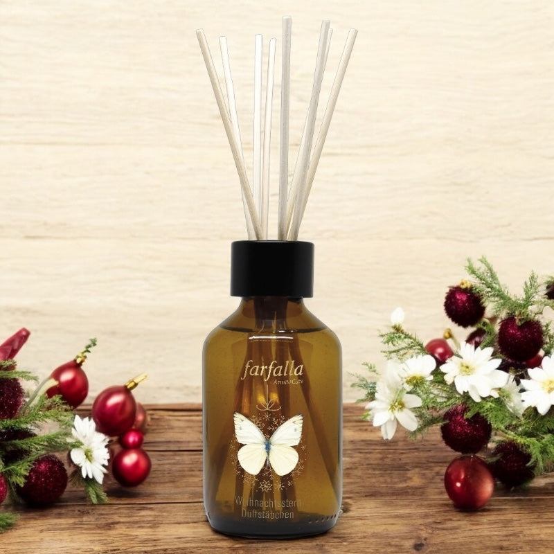 Weihnachtsstern-Duftstäbchen - 150 ml - Farfalla