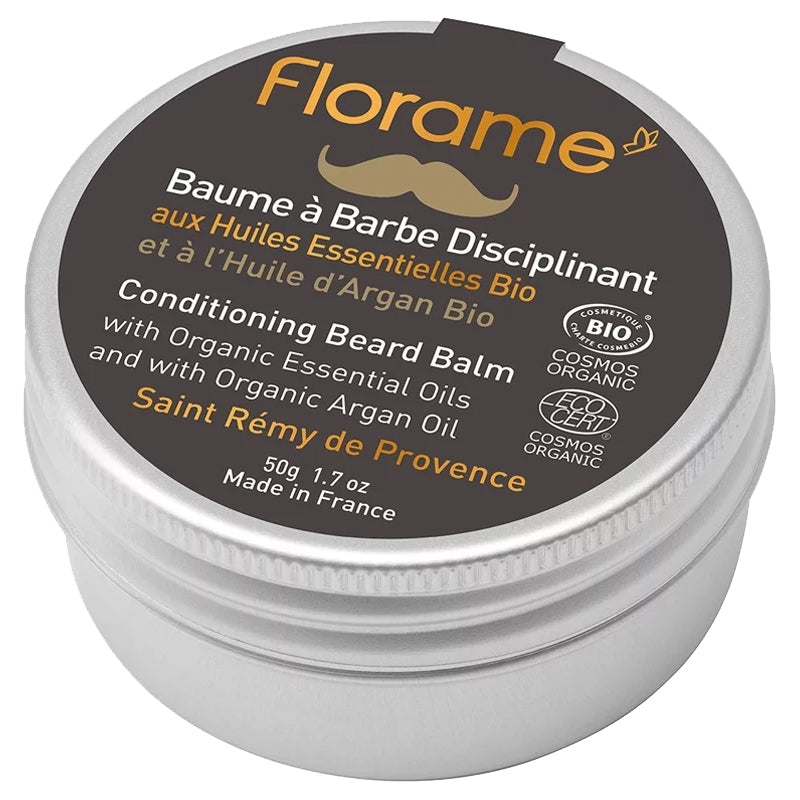 Bio-Bartbalsam aus Zeder und Argan für Männer – 50 g – Florame