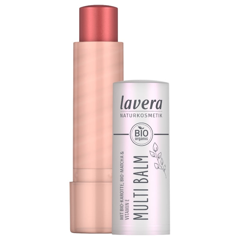 3-in-1 Sunrise Rose Bio-Lippenbalsam – 4,9 g – Lavera