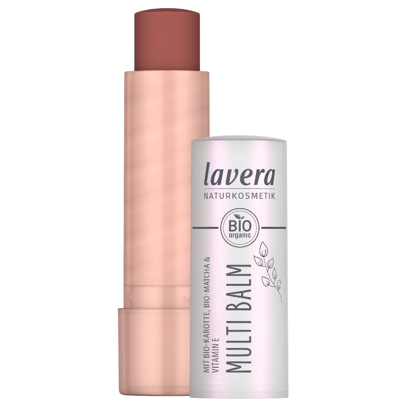 3-in-1 Lippenbalsam Sunset Red Bio – 4,9 g – Lavera