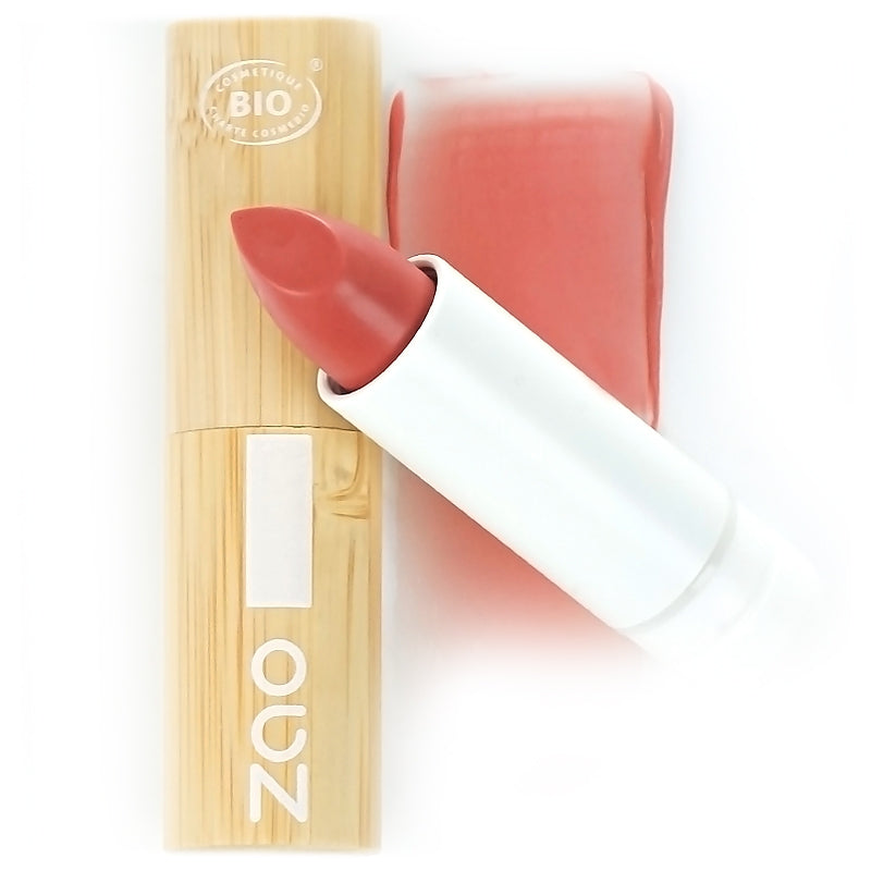 Color &amp; Plump Lippenbalsam Nude Rose Nr. 485 Bio - 3,5 g - Zao