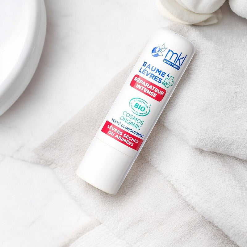 Intensiv reparierender Lippenbalsam mit Bio-Honig – 4 g – MKL Green Nature