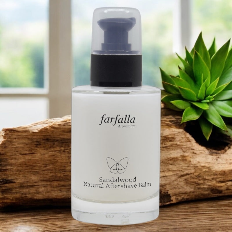 Baume après-rasage homme BIO bois de santal - 100ml - Farfalla
