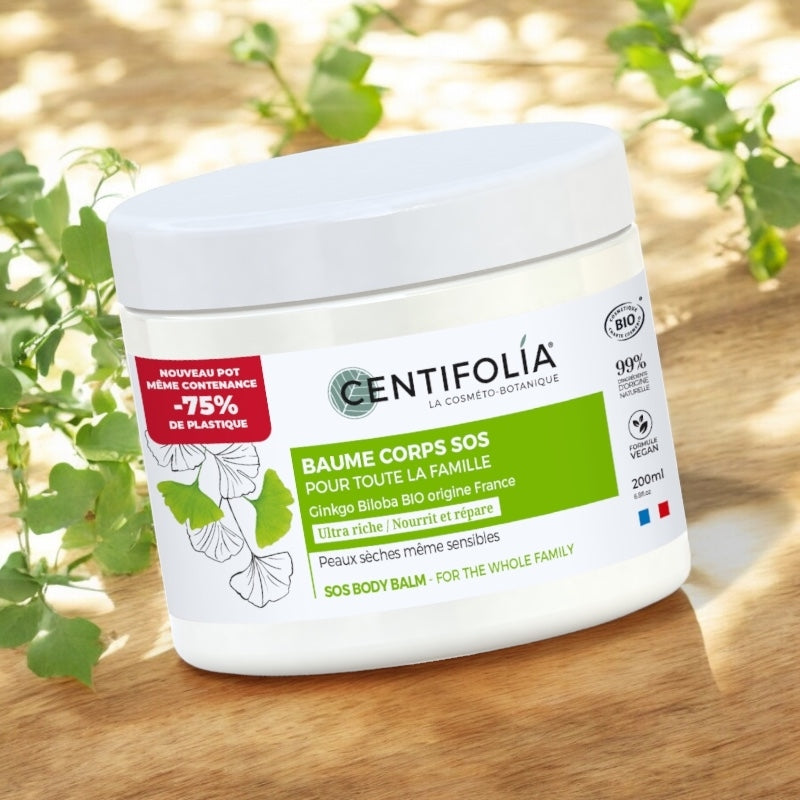 SOS Family Bio-Ginkgo-Biloba-Körperbalsam – 200 ml – Centifolia