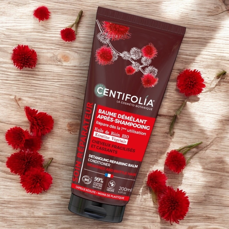 Baume démêlant réparateur après-shampooing BIO ricin - 200ml - Centifolia