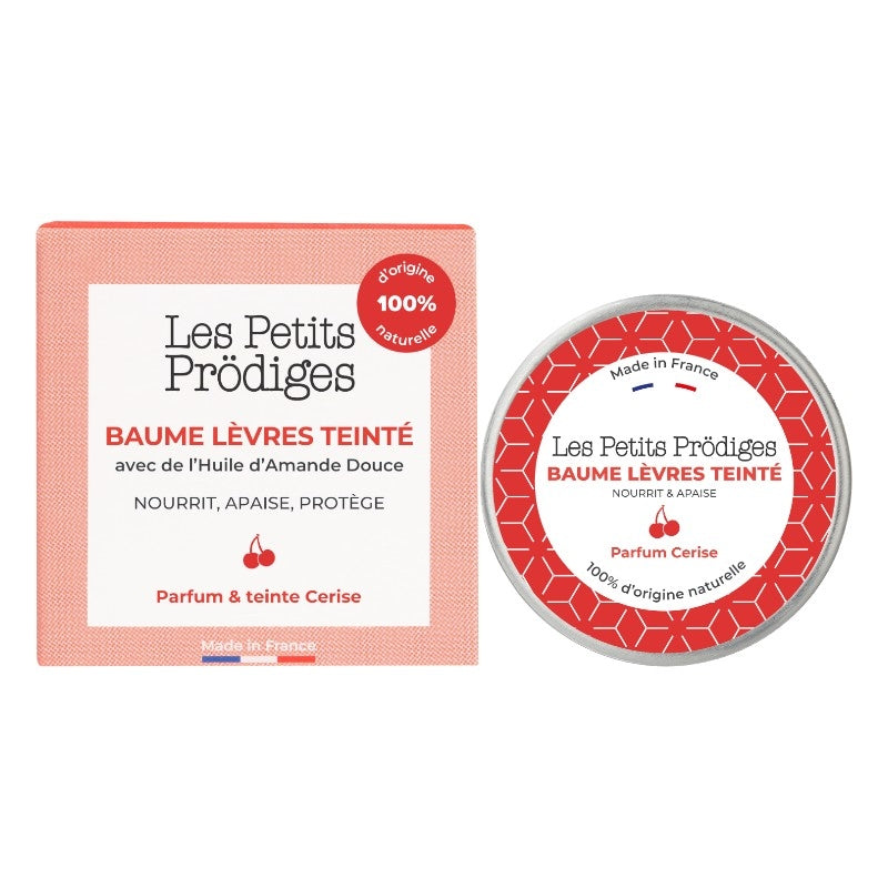 Kirschfarbener Lippenbalsam – 10 ml – Les petits prodiges