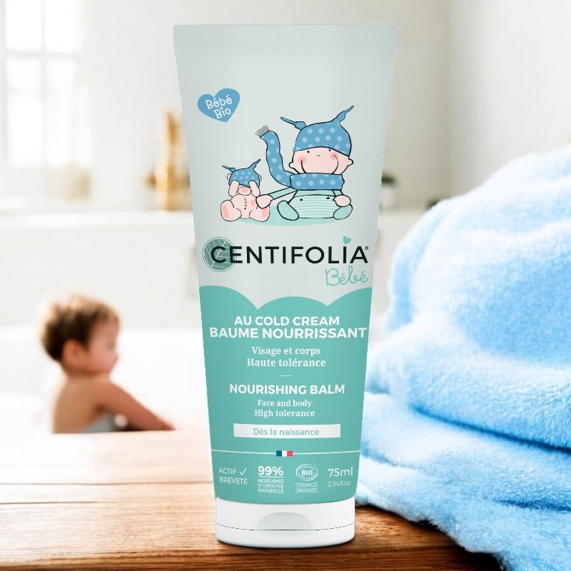 Baume nourrissant bébé visage & corps BIO camélia - 75ml - Centifolia