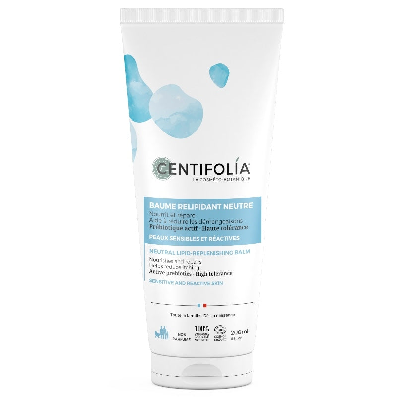 Neutraler, lipidauffüllender Balsam mit Bio-Shea und Aloe Vera – 200 ml – Centifolia