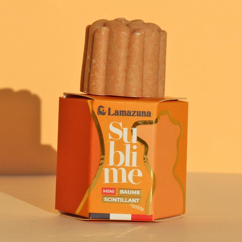 Schimmernder fester Balsam mit Kakaobutter – 54 ml – Lamazuna