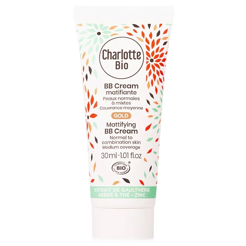 BB cream matifiante gold BIO - 30ml - Charlotte Bio