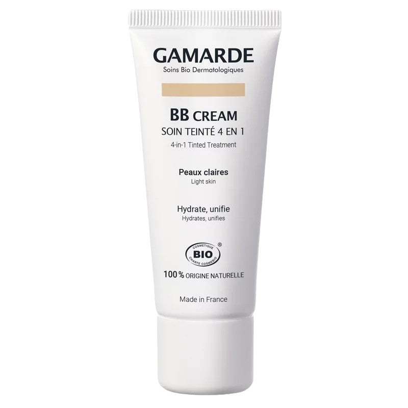 Gamarde Bio-BB-Creme für helle Haut mit Arganöl und Thermalwasser – 40 g