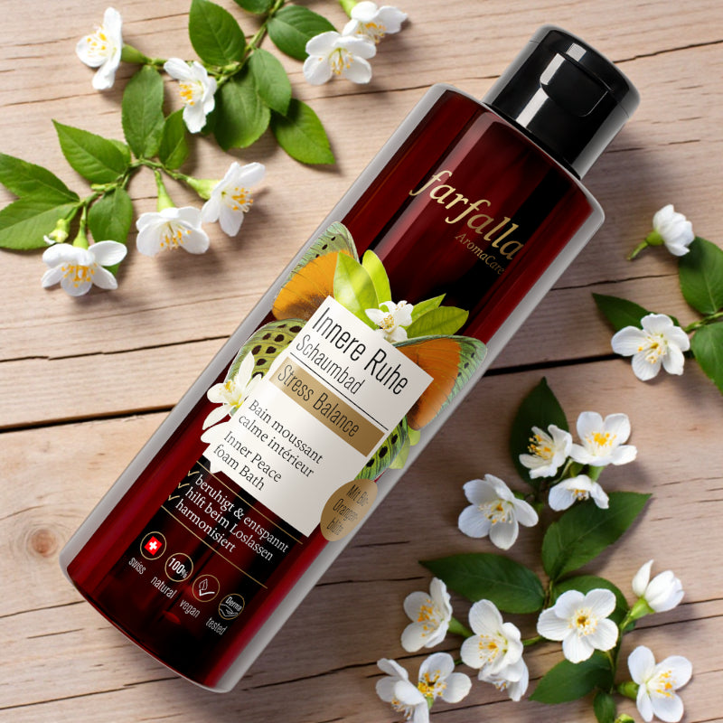 Bain moussant calme intérieur BIO fleur d'oranger