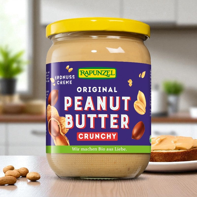 Beurre de cacahuète à l'américaine BIO - 500g - Rapunzel