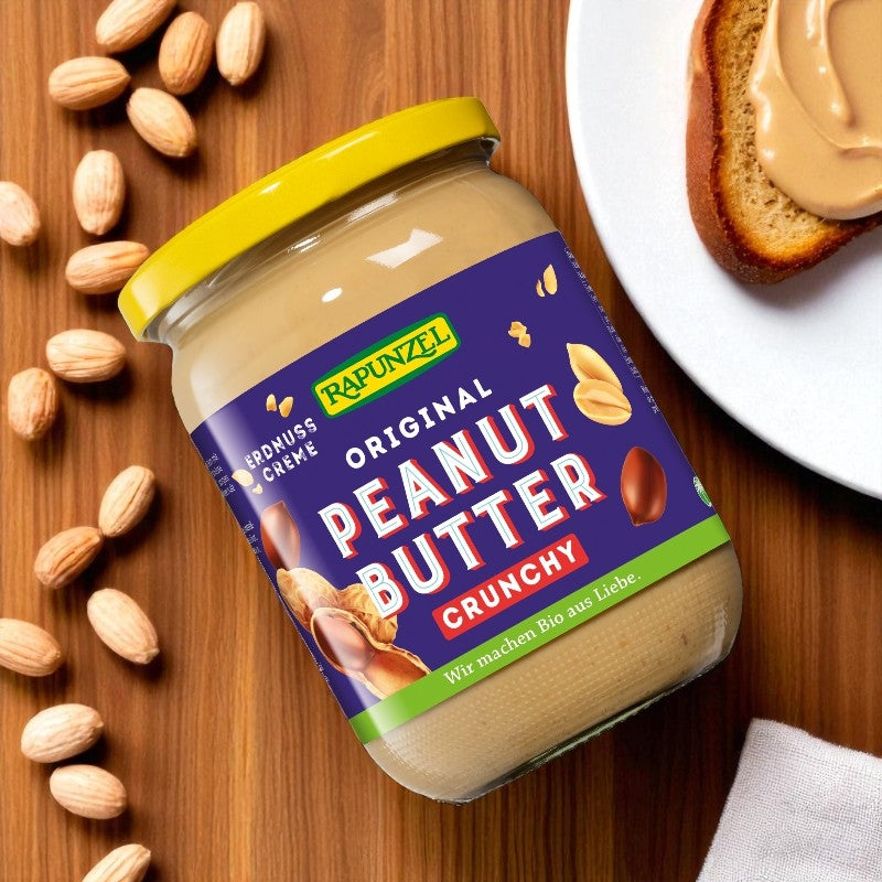 Beurre de cacahuète à l'américaine BIO - 500g - Rapunzel