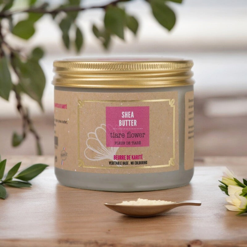 Sheabutter mit Tiaréblüte - 100 g - Marius Fabre