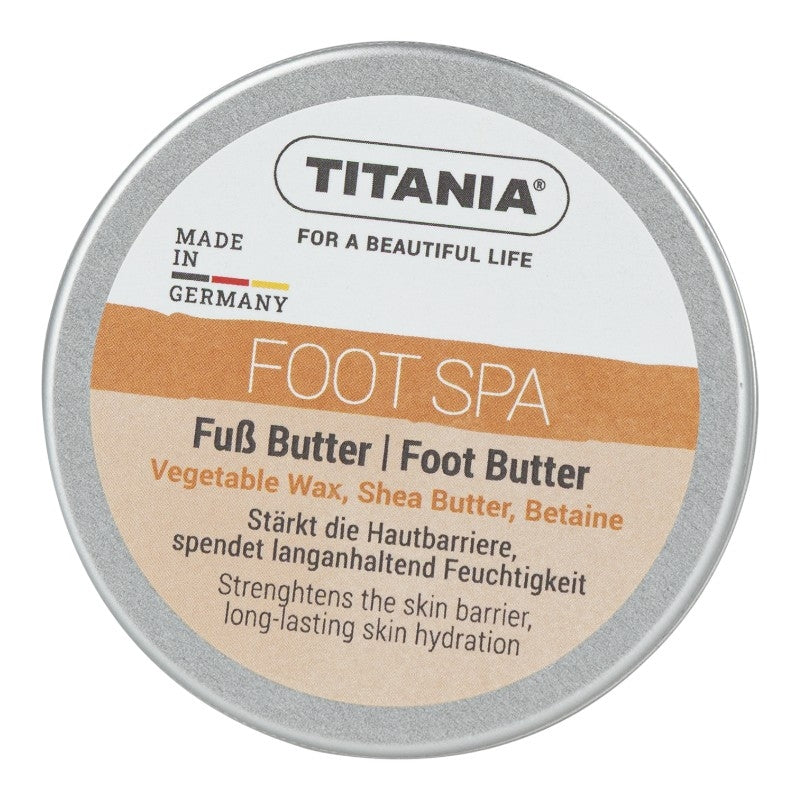 Beurre pour les pieds karité & bétaïne - 100ml - Titania