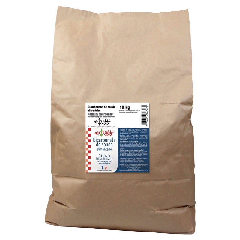 Natron in Lebensmittelqualität - 10 kg - ah table!
