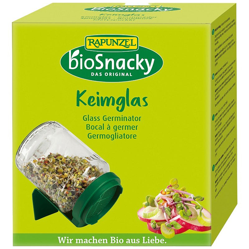 Bocal à germer en verre - Rapunzel bioSnacky