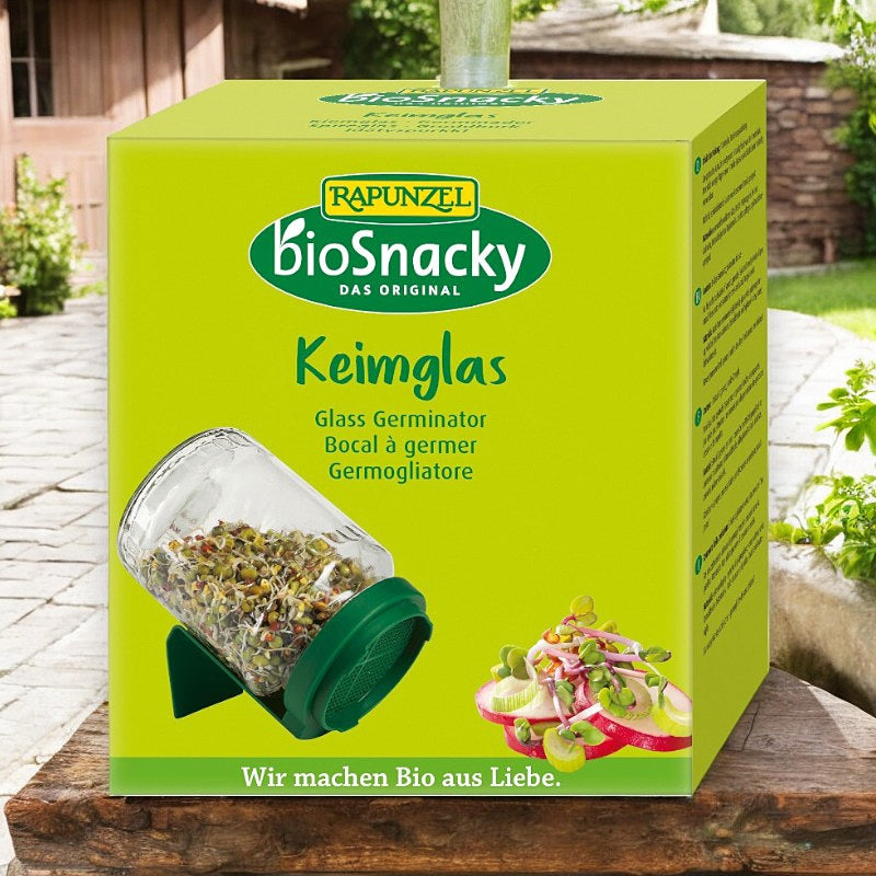 Bocal à germer en verre - Rapunzel bioSnacky