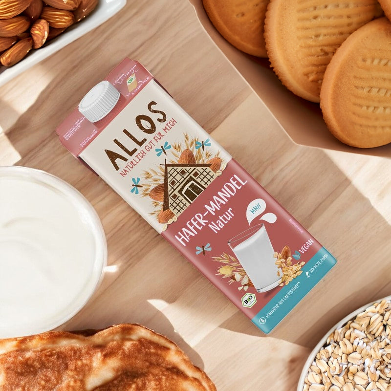 Bio-Hafer-Mandel-Drink – 1 l – Allos