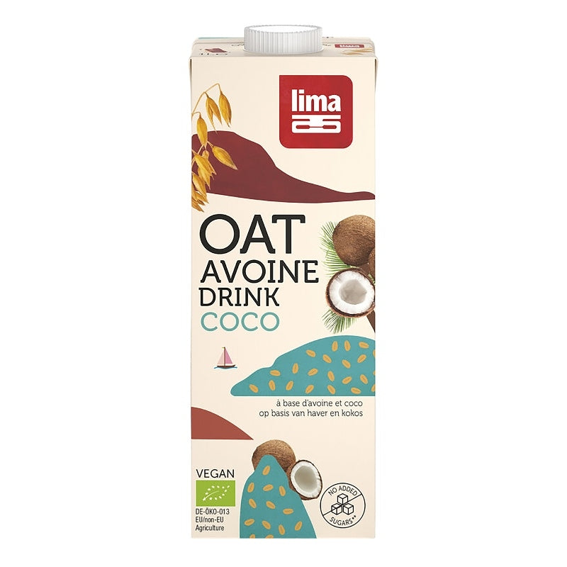 Bio-Haferdrink mit Kokosnuss - 1L - Lima