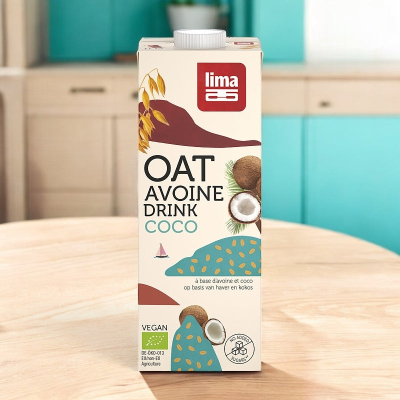 Bio-Haferdrink mit Kokosnuss - 1L - Lima